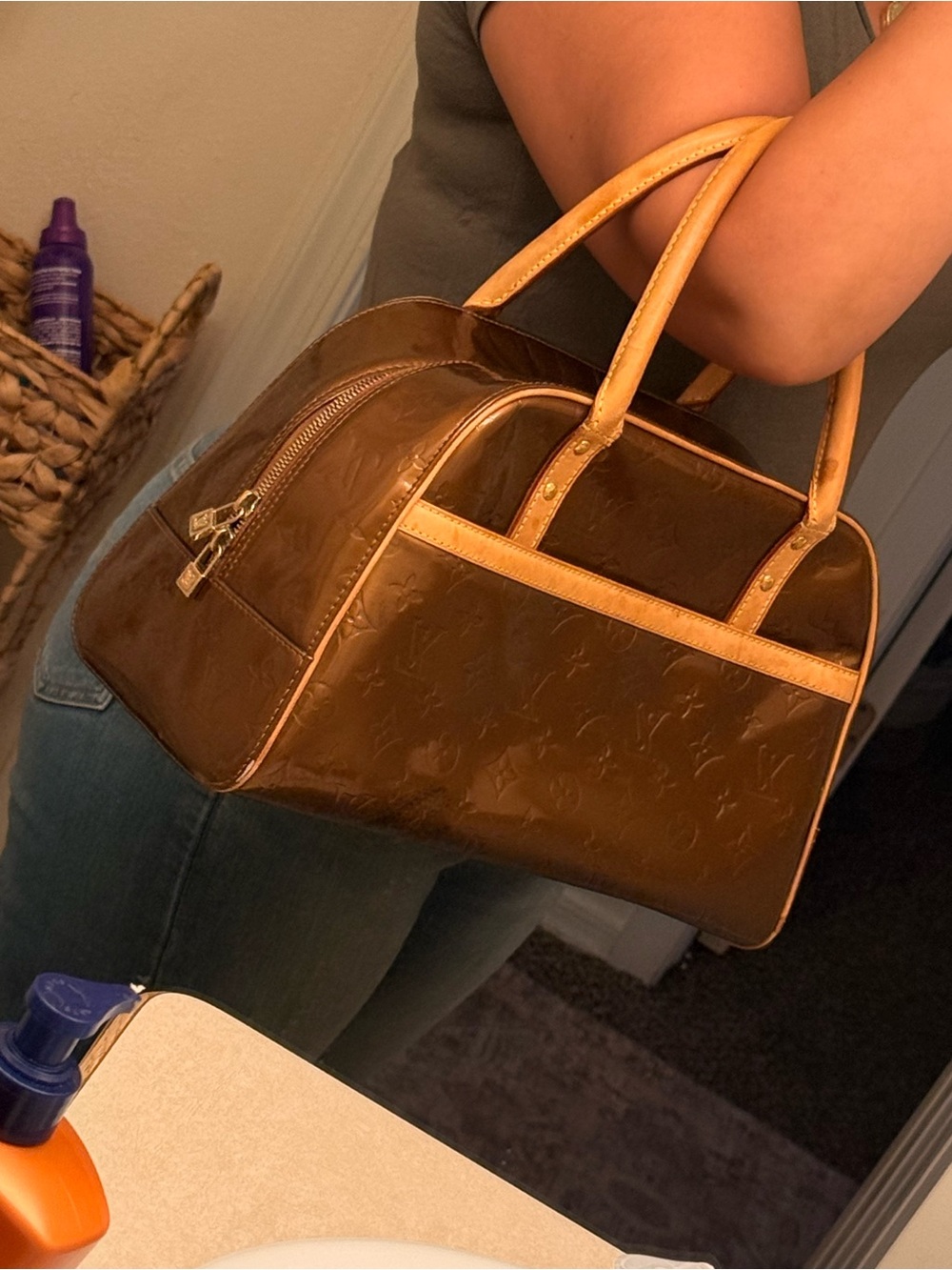 Louis Vuitton Vernis leather handbag - Picture 8 of 9